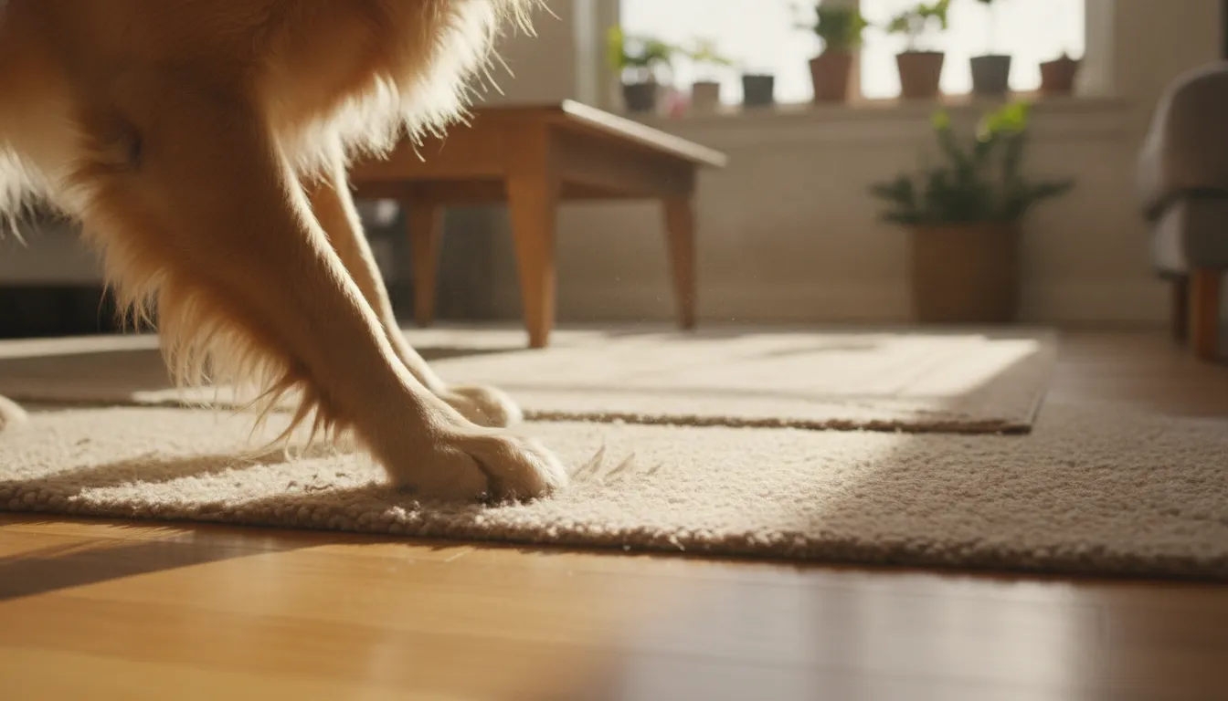 Dog Scratching Carpet: Instinct, Stress, or Medical Care?